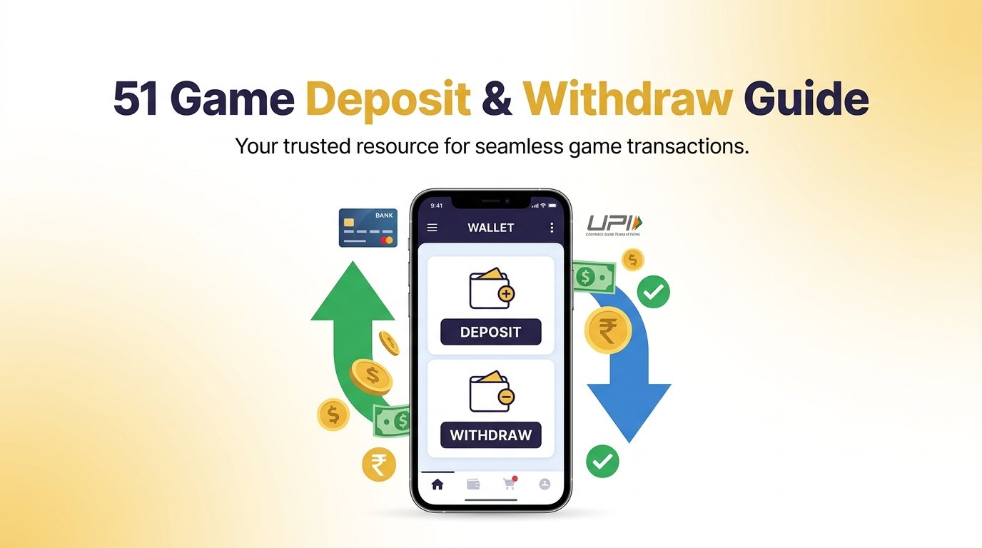 51 Game Deposit & Withdraw Guide